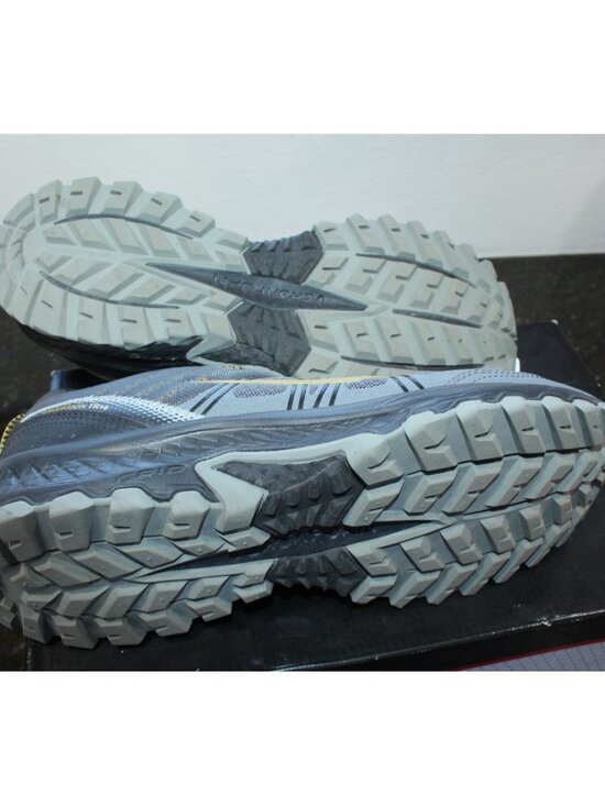 Men\'s Saucony Excursion TR14 Shoes Athletic Tennis Shoes Charcoal Gold Size 10